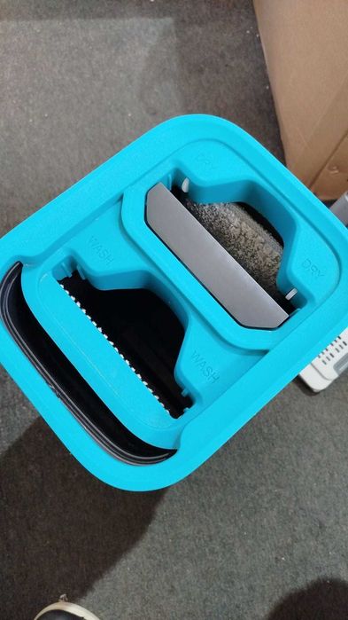 Set Mop + Găleată Masthome, Microfibră, Rotire 360°, Verde/Negru