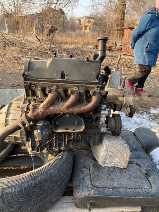 Двигатель на форд 4.0 объем в сборе КПП механика раздатка