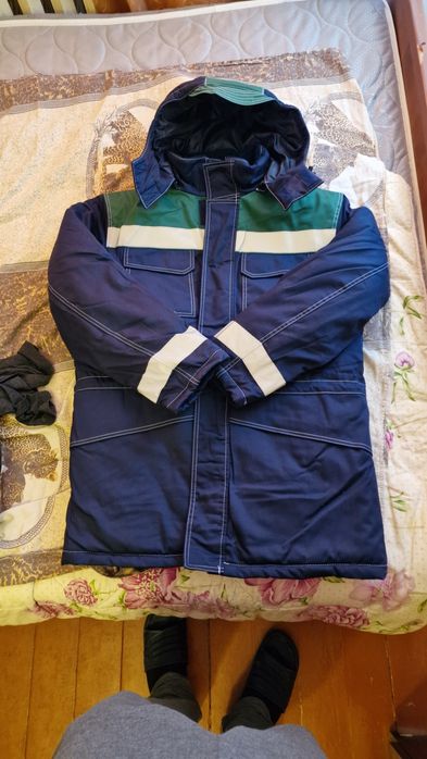 Рабочий зимний костюм.