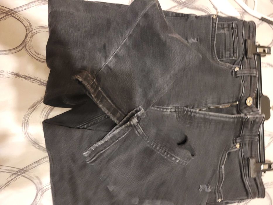 Pantaloni Bershka, negri, marimea 36