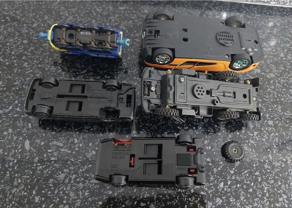 Металлическая машинка производства СССР