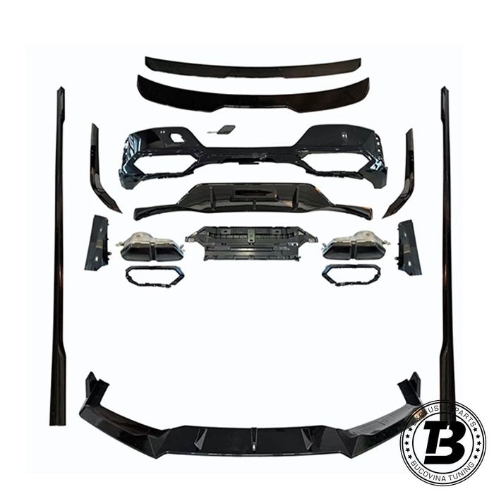 Pachet Exterior Prelungiri Aero compatibil cu BMW Seria 7 G70