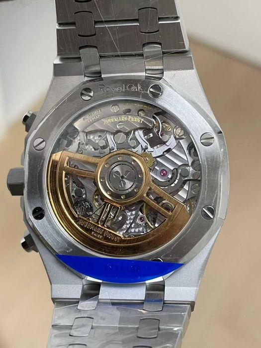 audemars piguet royal oak сребристо синьо