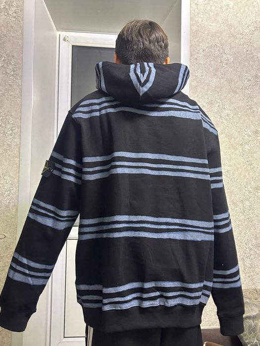 Кофта Stone Island × Supreme, размер XL