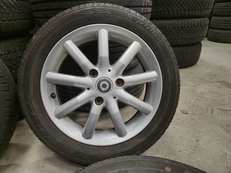Jante Smart R15 originale// anvelope vara 175 55 15 / 145 65 15 ap noi