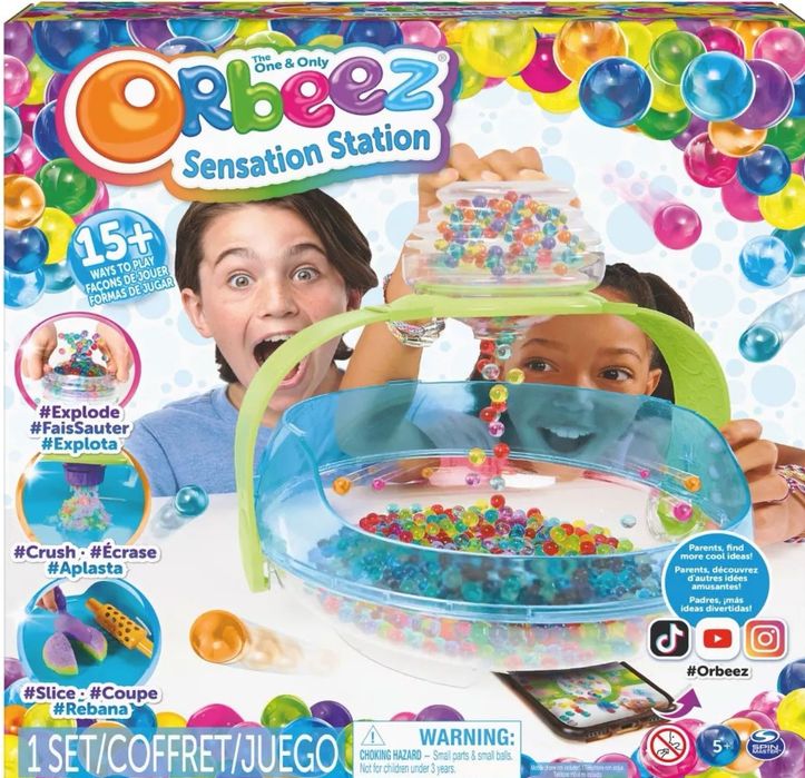 ORBEEZ Challenge kit - студио с 2000 цветни топчета