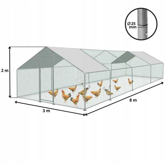 Птичарник Клетка за пилета Кокошарник кокошарници клетки кокошки зайци