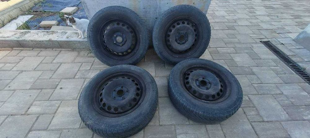 Set jante tablă 15 inch R15 – Skoda Octavia 2 /compatibile gama VAG