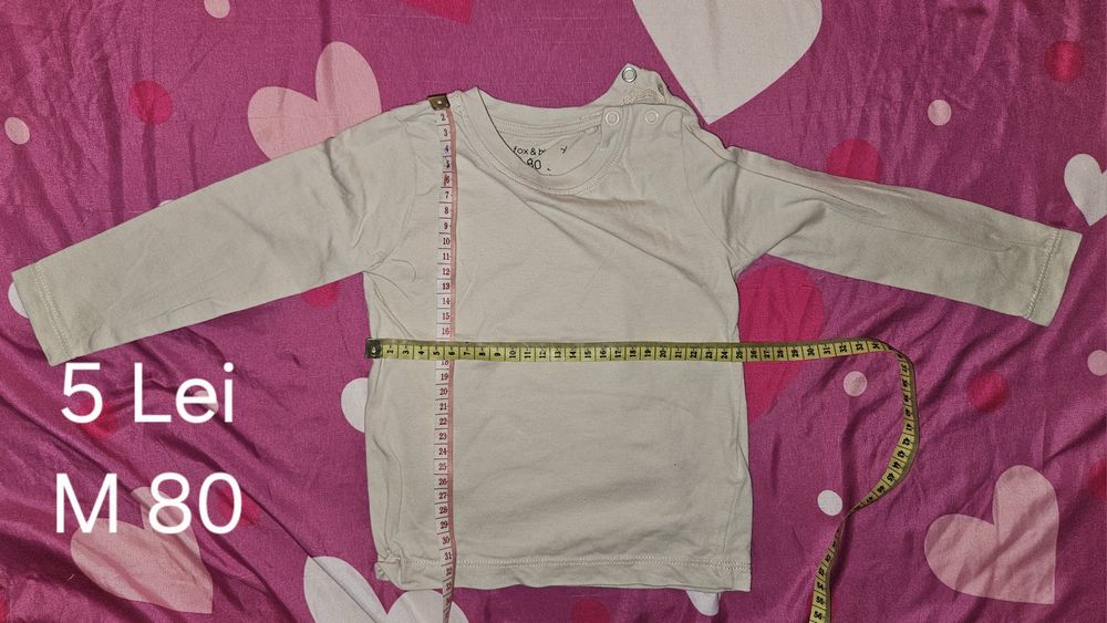 Bluzita bumbac marimea 80