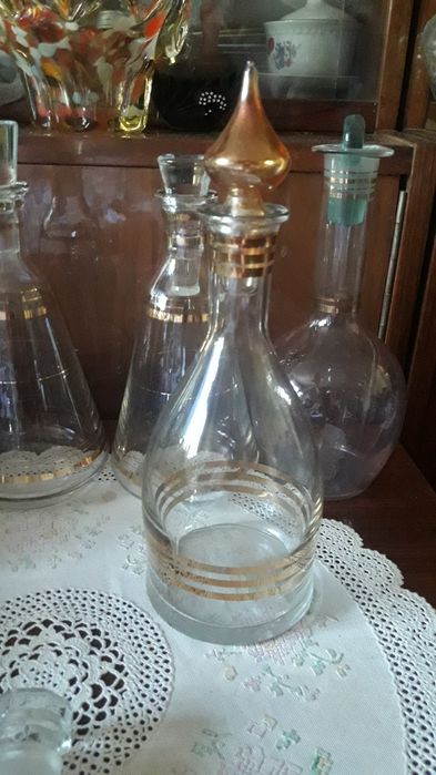 Графины советские.рюмки,стаканы.