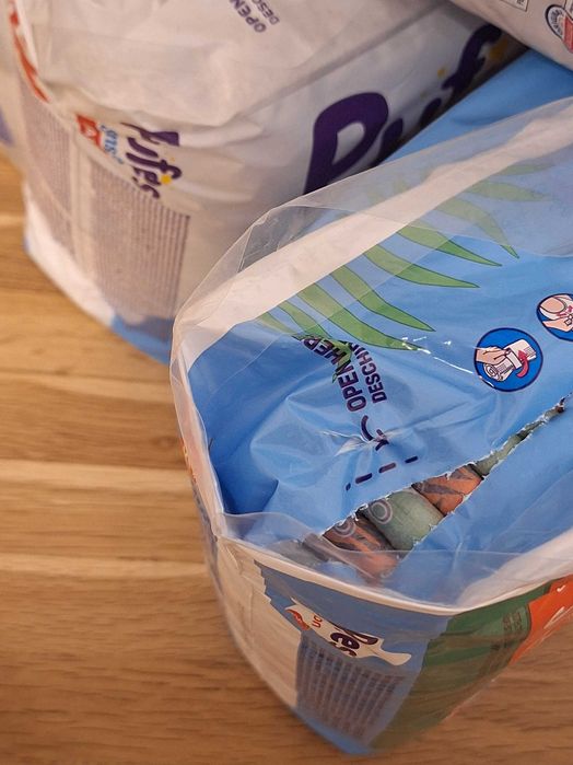 Гащички Pufies и памперси Lupilu