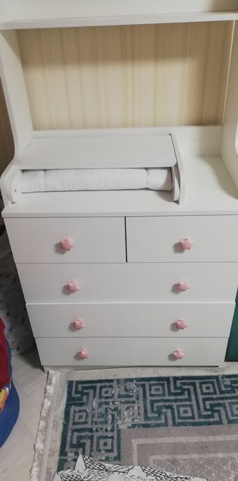 Пеленальный столик+комод