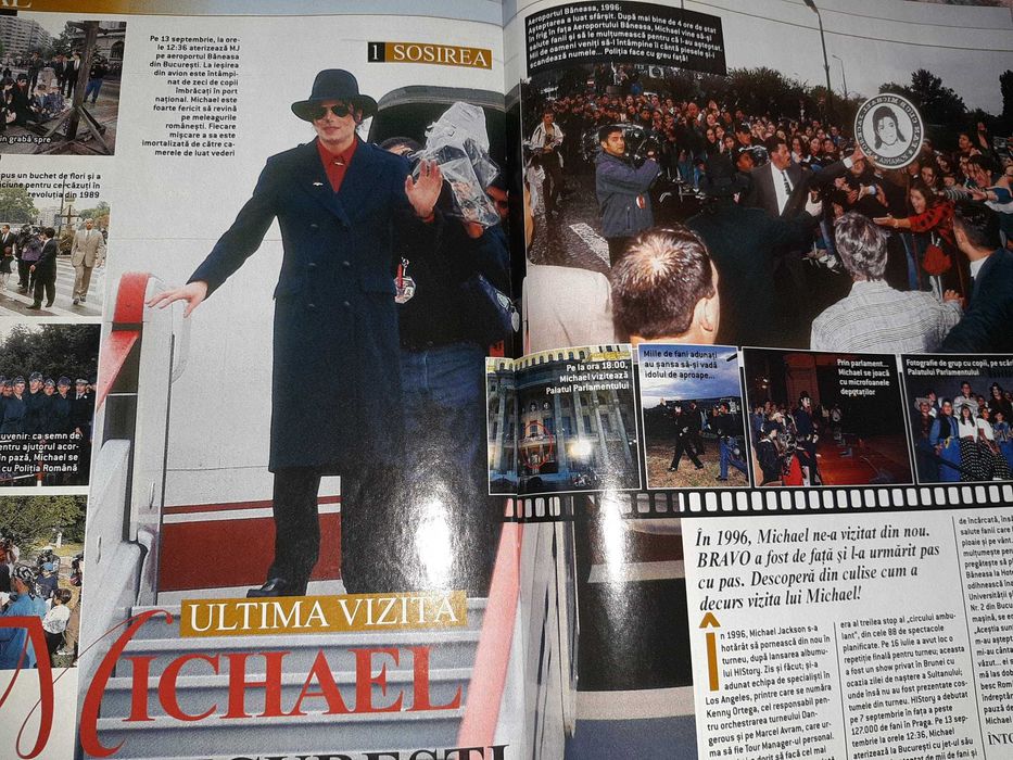 Revista Bravo Special cu Michael Jackson cu 20 Postere