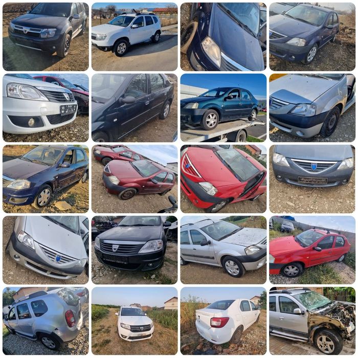 Dezmembrez Gama Dacia 2004-2020