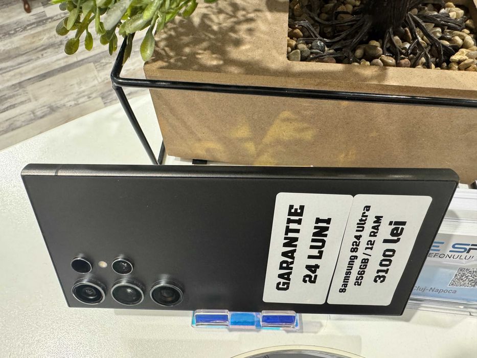 Samsung S24 ULTRA CA NOU 256Gb/12RAM - Din magazin,cu garantie!