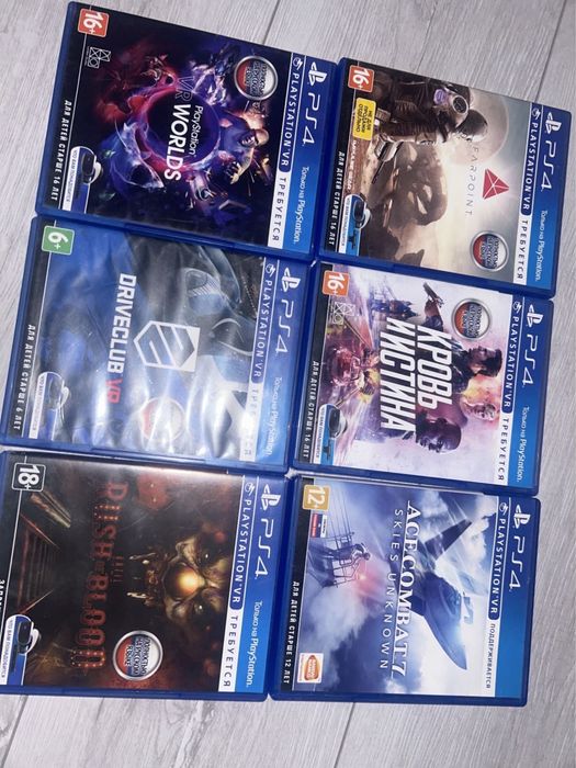 VR PS4 1 поколение (торг есть)
