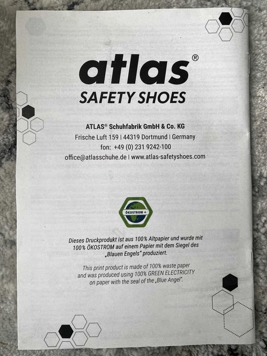 Sandale de protecție Franz-Mensch Atlas Flash 1605 XP