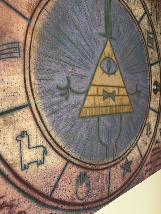 tablou gravity falls(ciudateni)