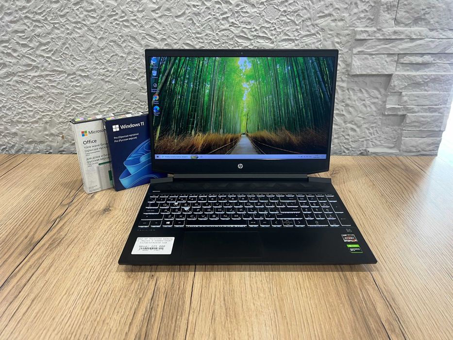 Ноутбук для игр HP Pavilion Gaming 15 /Ryzen 5-4600H/16/512GB/GTX1650