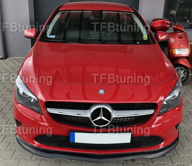 Prelungire bara fata fusta lip spoiler MERCEDES CLA 2017-2019
