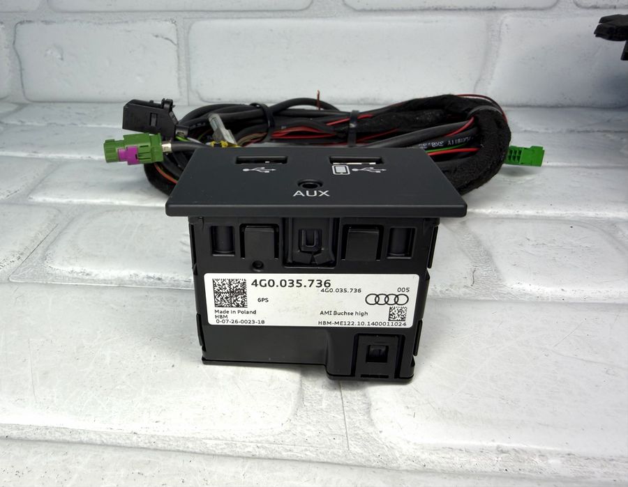 AUX USB AUDI A6 A7 4G Комплект