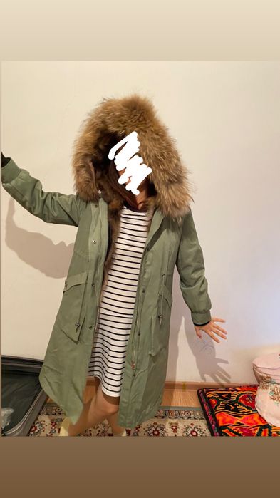 Парка + плащ