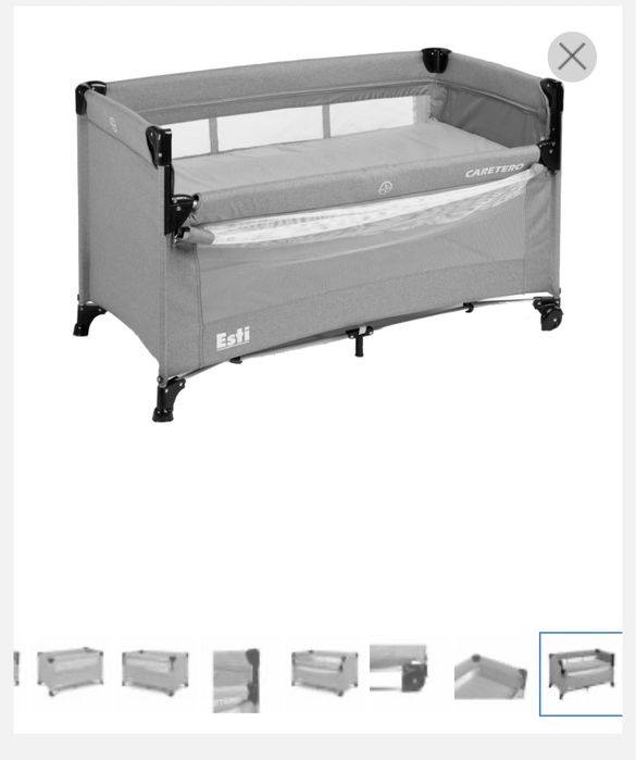 Patut co-sleeping reglabil