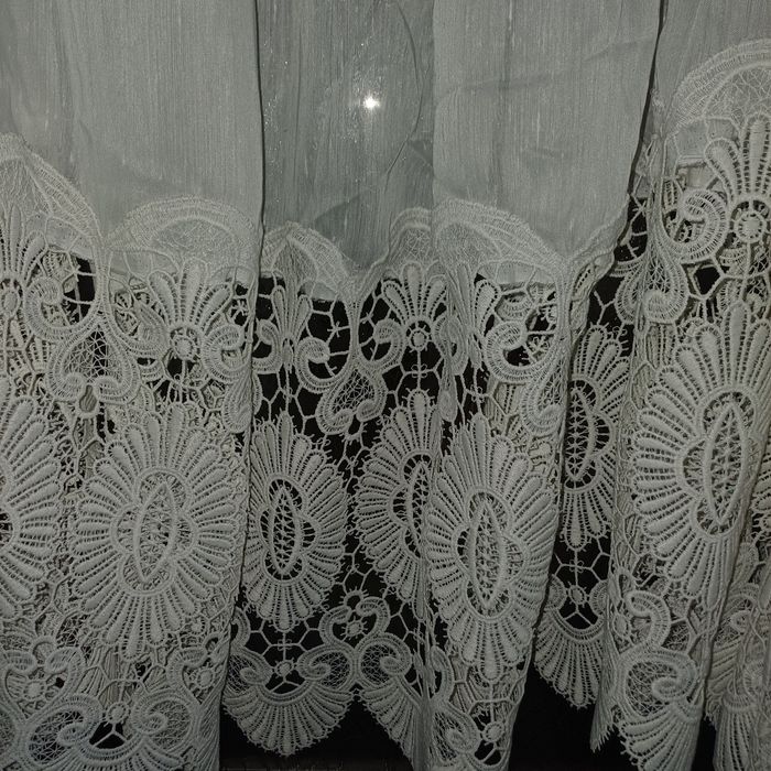Perdea cu broderie 6,6m /1,7m