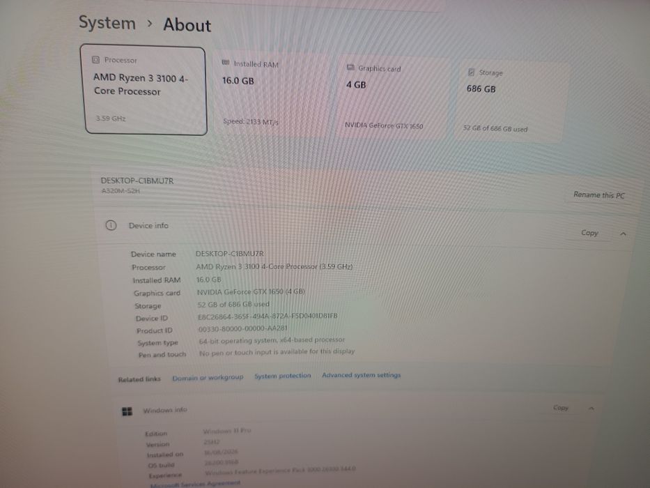 PC Gaming - Ryzen - GTX - SSD - RGB