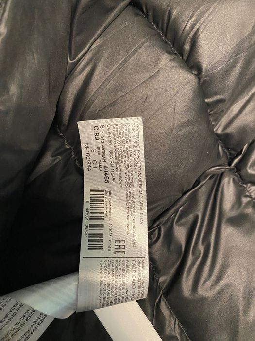 Дамско зимно яке Mango, S, с пух и пера