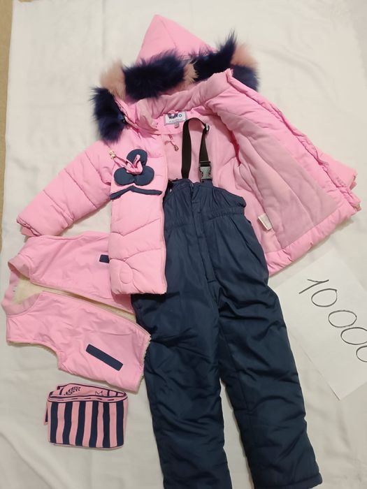 Зимний костюм для девочки