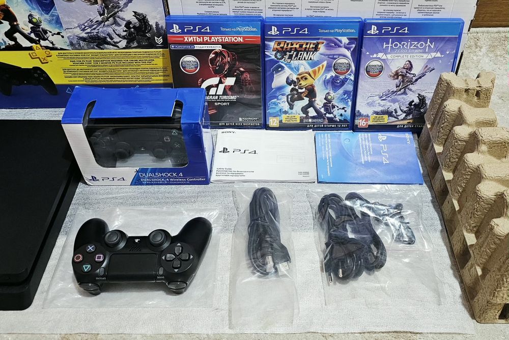 Новый Ps4 slim 1tb Jet 2 дж!
