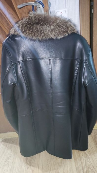 Продам мужскую дублёнку б/у