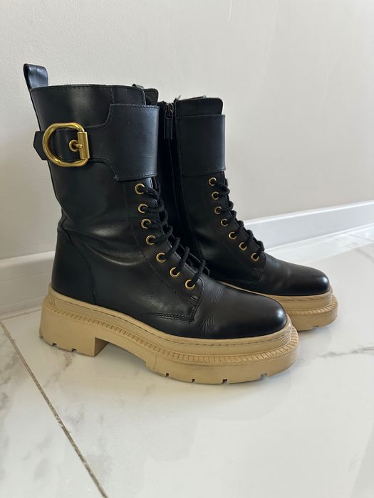 Дамски боти Gino Rossi от естествена кожа