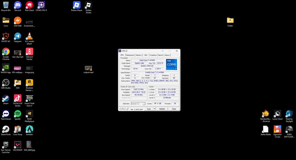 I7 14700K b760 Pro RS