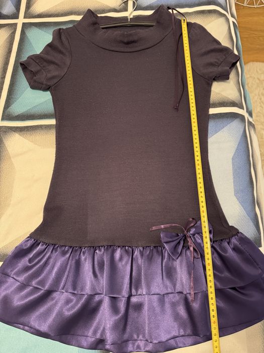 Super pret rochie pulover cu lana in compozitie XS-S