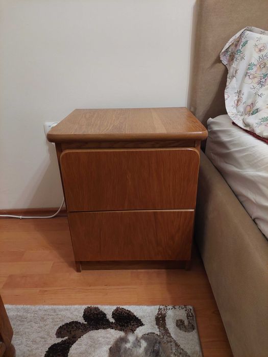 Set mobilă dormitor, 3 dulapuri + oglindă + 2 noptiere