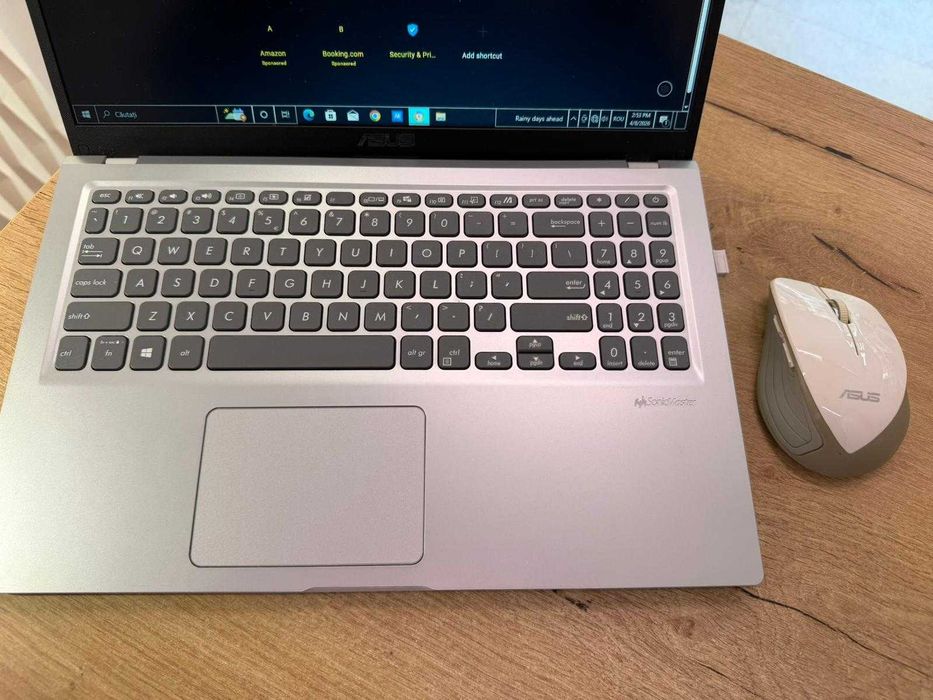 Laptop ASUS 15.6” SSD 256GB Intel Celeron N4020 4GB RAM Windows – Ideal Office / Scoala