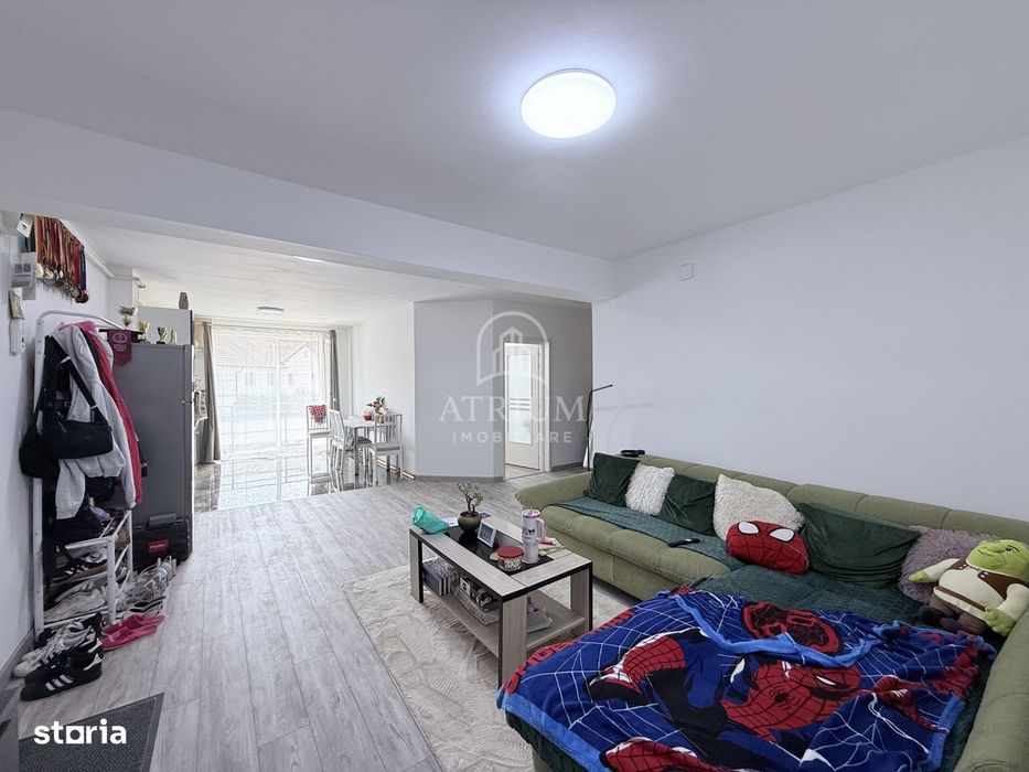 Apartament 2 camere la cheie, 58,6 mp utili cu terasa 12 mp, Floresti — fotografia 1
