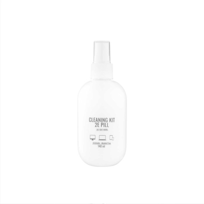 } Чистящий набор 2E PILL (liquid-140ml whipe-20cm)white-blue2E-SK140BL