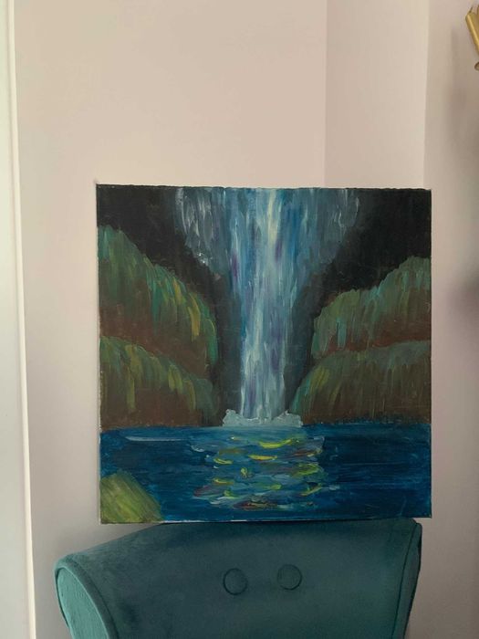 Продавам картина - платно с масло