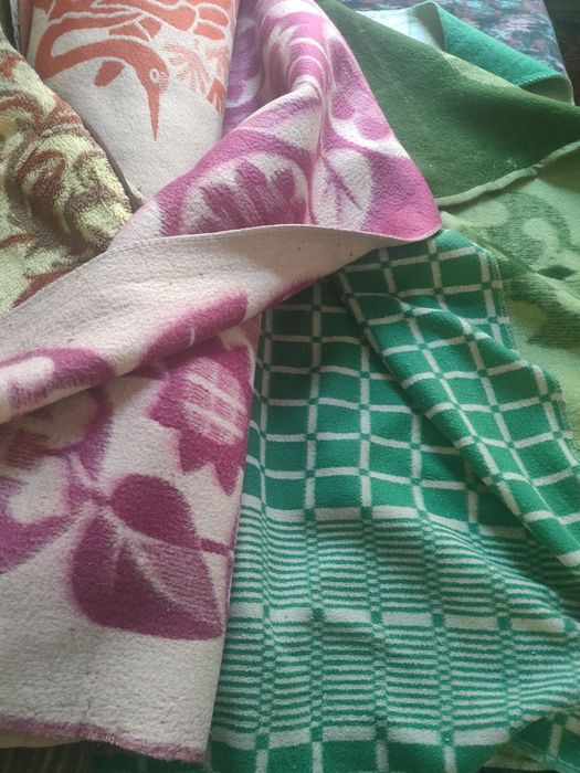 Одеяло шерстеное, байковое СССР