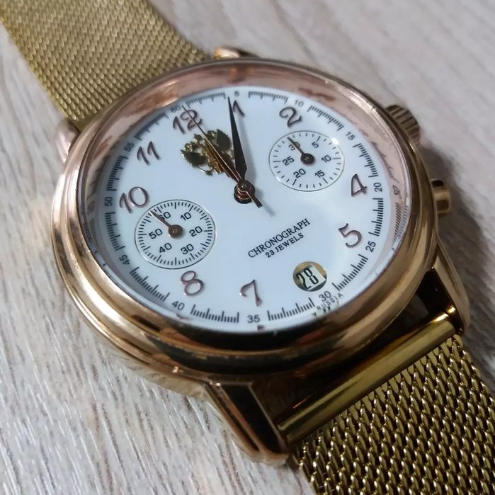 Часы Полёт-хронограф. (Россия).