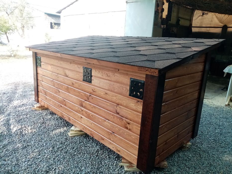 Будка для трёх собак. Премиум класс.