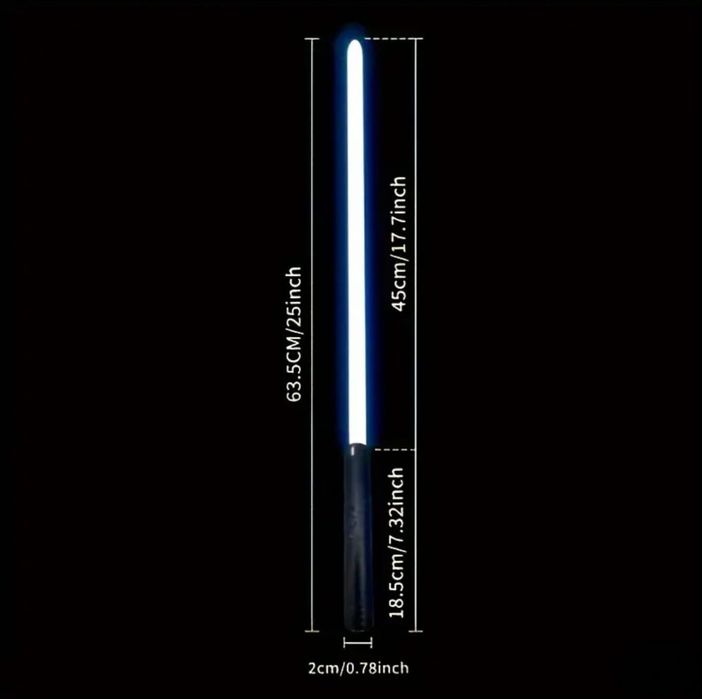 Lightsaber Star Wars - 64 cm - Idee Cadou - Sabie Laser luminoasa RGB