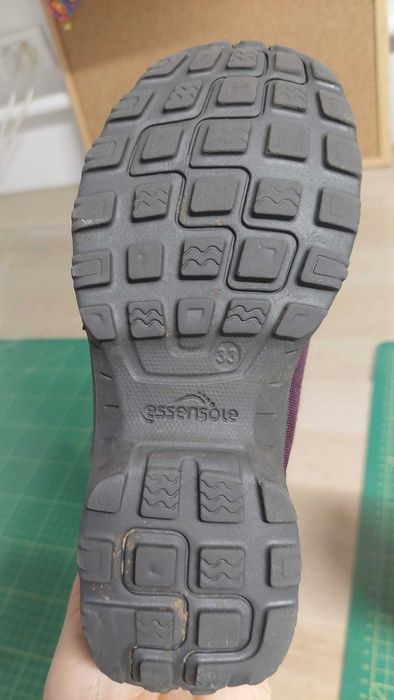 Cizme ghete impermeabile zapada copii fete 32 33 decathlon QUECHUA