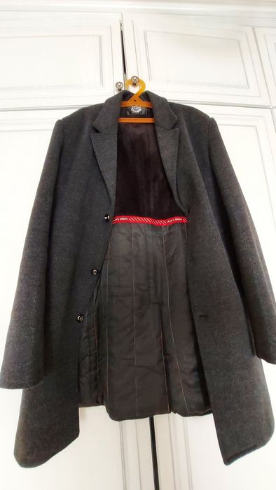 Мужское теплое пальто