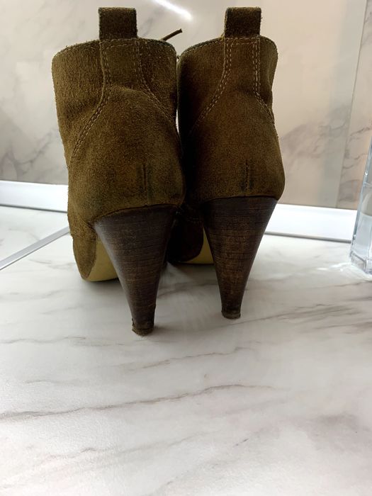 Ghete piele întoarsă 38/cizme dama