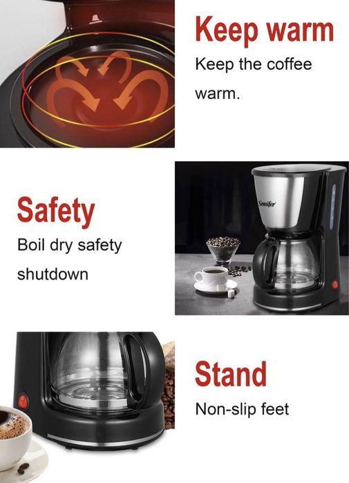 Продаеться новая кофеварка  Sonifer