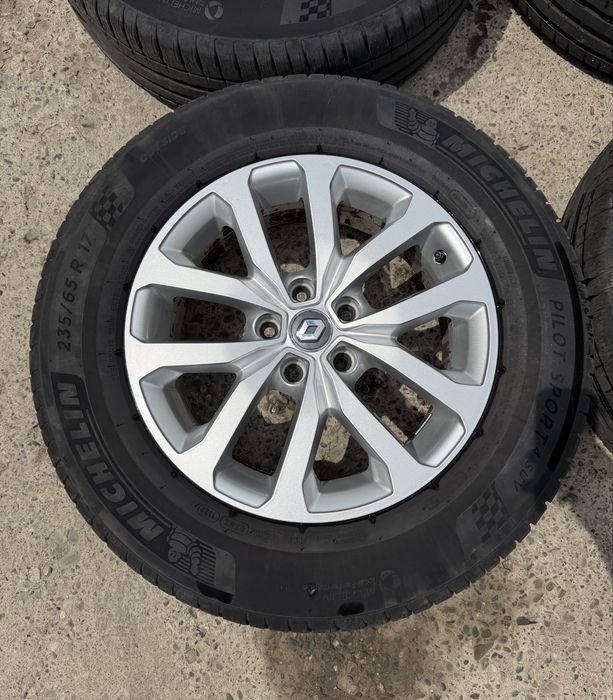 Jante / Roti Renault Espace 235 65 17, Anvelope vara Michelin
